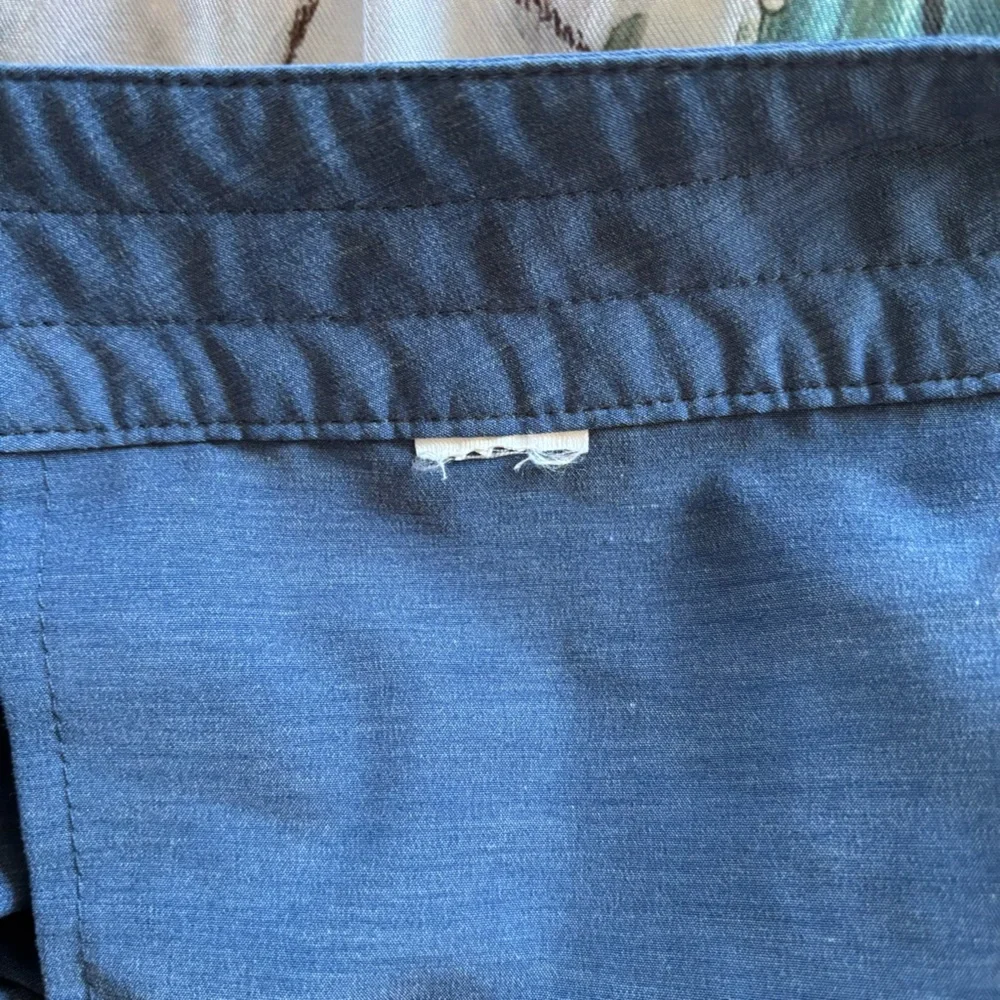 Faherty Mens Retro Surf Stripe Board Shorts